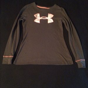 Under Armor thermal green long sleeve